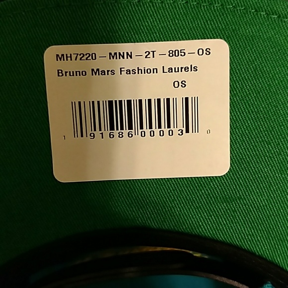 NWT exclusive mitchell & ness bruno mars tour hat - Picture 4 of 4